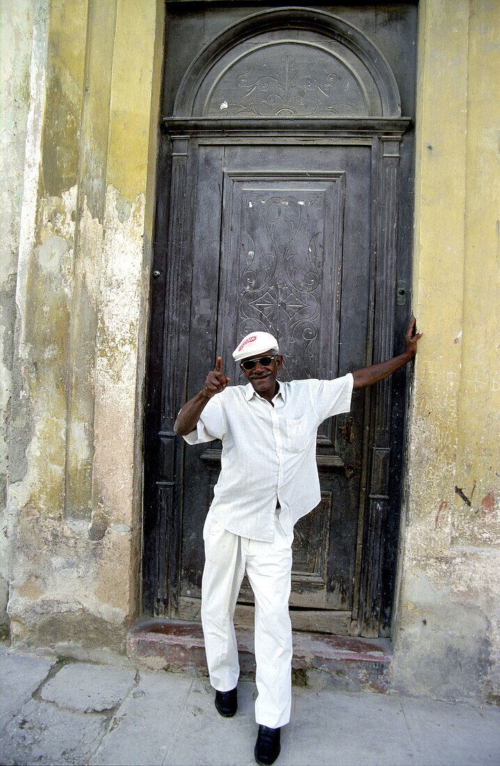 Man. Havana. Cuba.