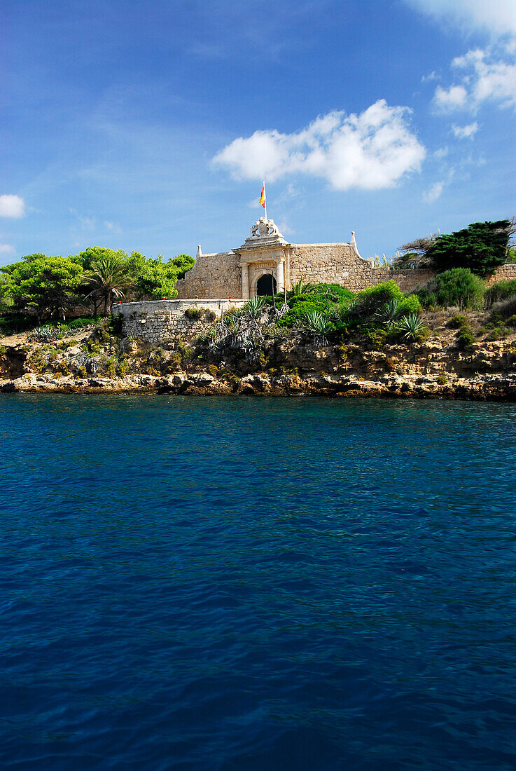 Es Castell, Illa del Llatzaret, Port de Mao, Port Mahon, Minorca, Balearic Islands, Spain