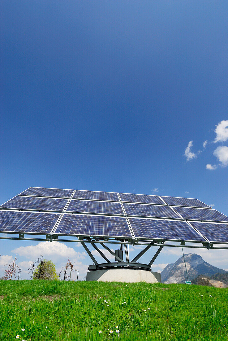 Photovoltaikanlage, Wörgl, Tirol, Österreich