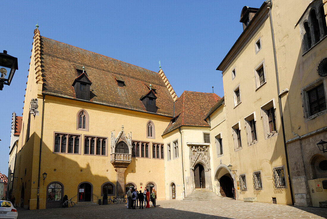 Altes Rathaus, Regensburg, Oberpfalz, Bayern, Deutschland