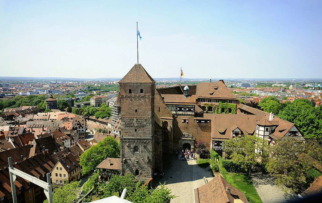Castle of Nuremberg, Middle Franconia, Bavaria, Germany
