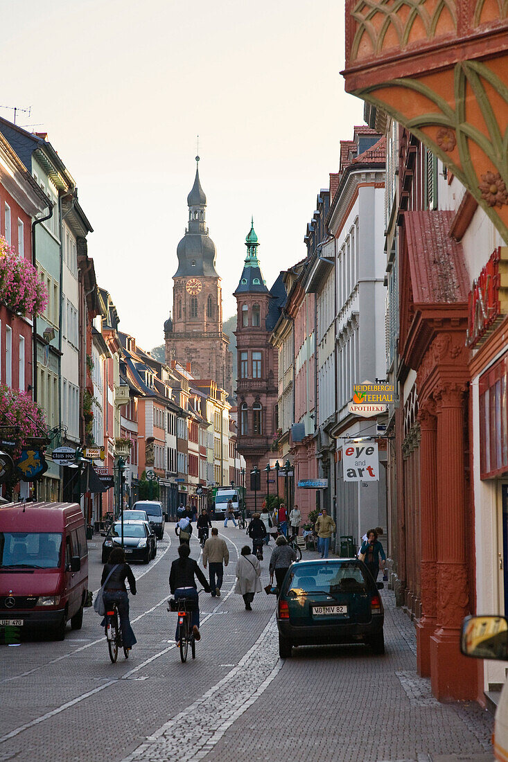 Old Town of Heidelberg, Baden-Wuerttemberg, Germany