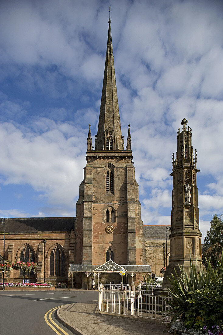 Hereford, St. Peters Church, 13th century, Herefordshire, UK