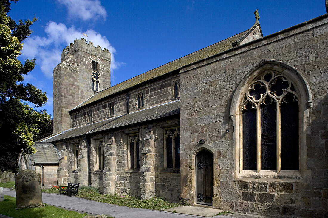Ripley, church, North Yorkshire, UK