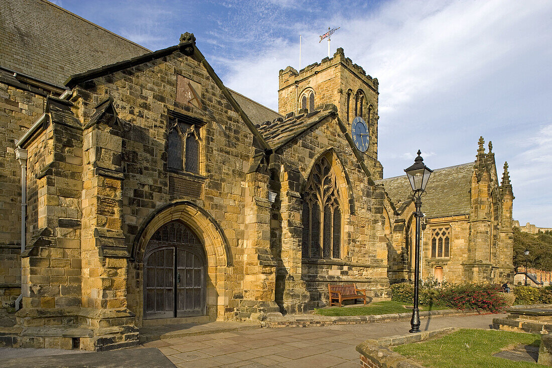 Scarborough, St. Marys Church, founded by Cistercian monks, 1180, North Yorkshire, UK