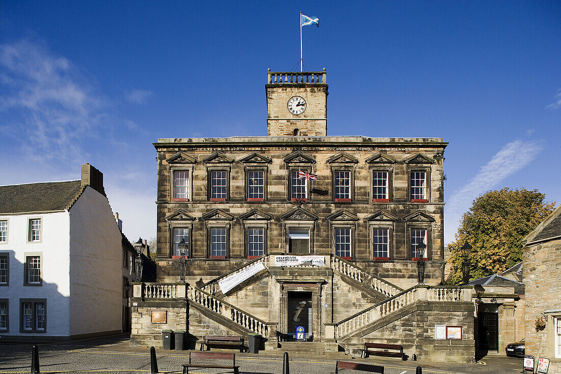 Linlithgow, Town Hall, West Lothian, Scotland, UK