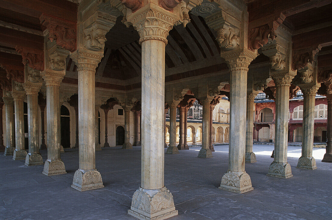 India, Rajasthan, Jaipur, Amber Palace, Amber Fort, Fortress