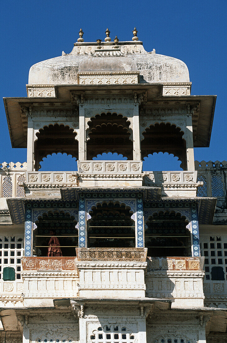 India, Rajasthan, Udaipur, City Palace