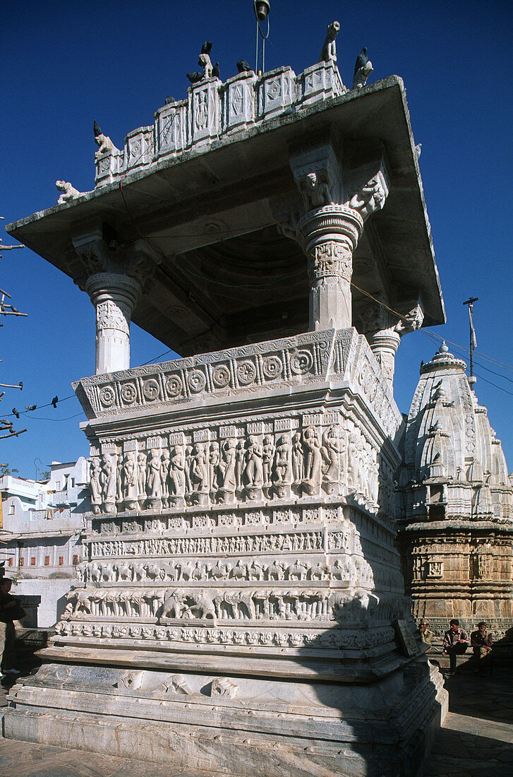 India, Rajasthan, Udaipur, Jagdish Temple, 17th century