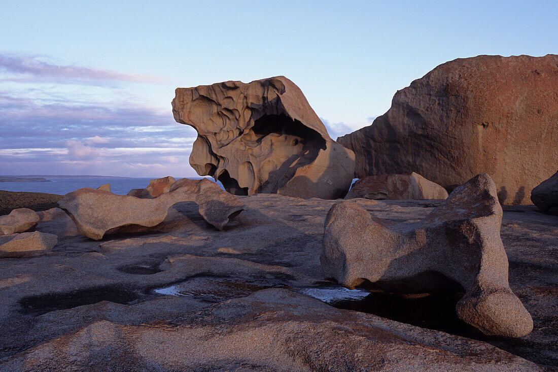 Remarkable Rocks Felsformation im Flinders Chase Nationalpark, Kangaroo Island, Südaustralien, Australien