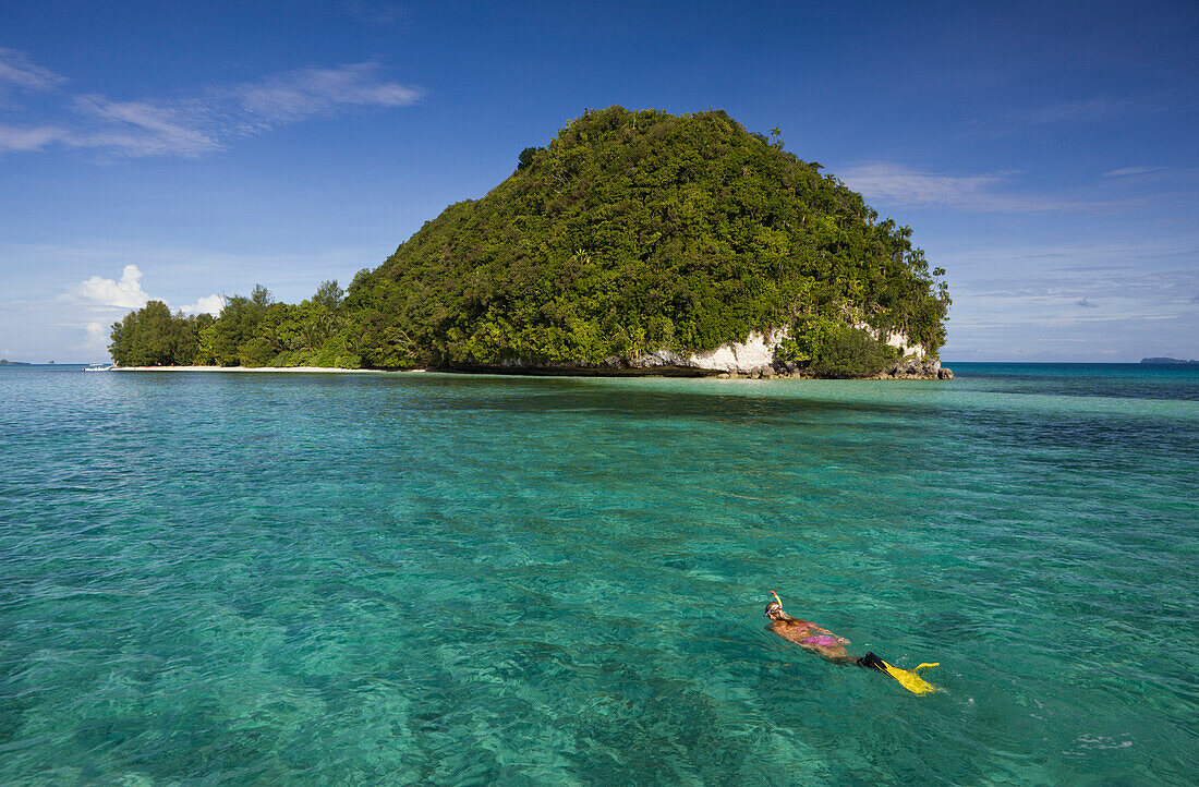 Snorkeling Rock Islands, Micronesia, Palau