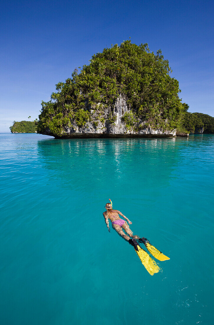 Snorkeling Rock Islands, Micronesia, Palau