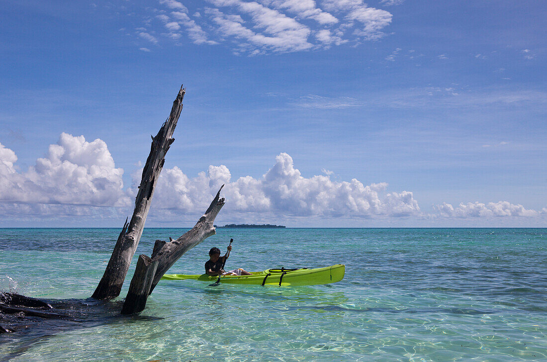 Kayaking Kids, Micronesia, Palau