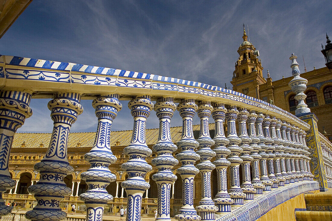 Plaza de España, Sevilla. Andalusia, Spain