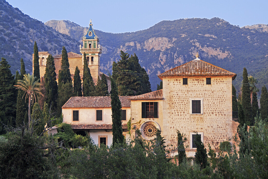 Valdemossa, the Cartuja and monastery, Mallorca, Balearic Islands, Spain