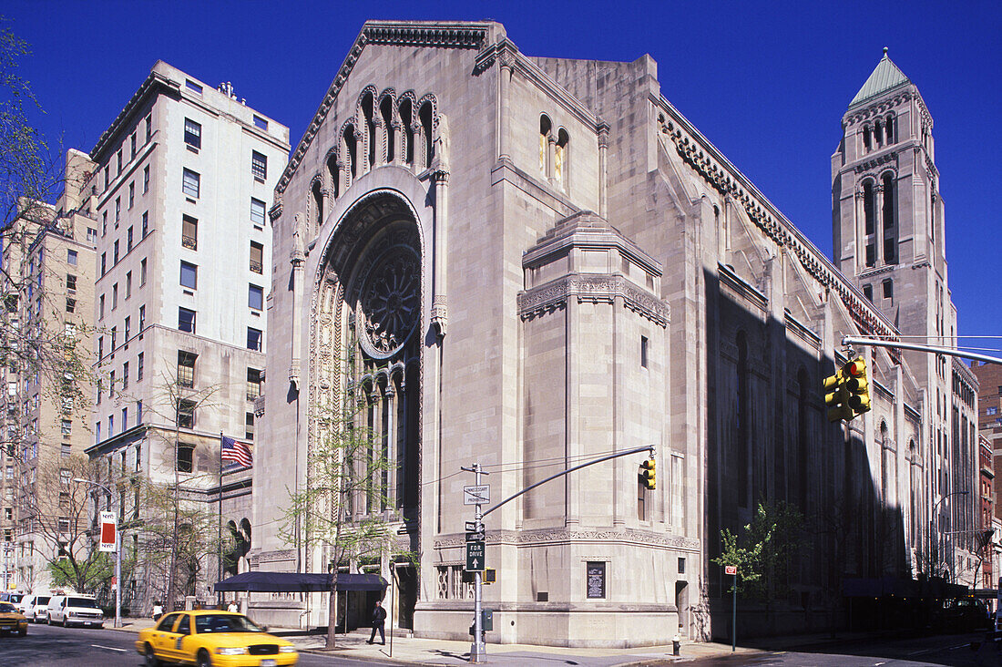 Temple Emmanuel, Fifth Avenue, Manhattan, New York, USA