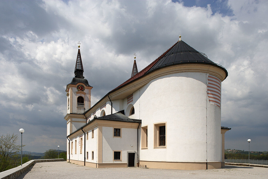 Zuzemberk, Church, Krka River Valley, Slovenia