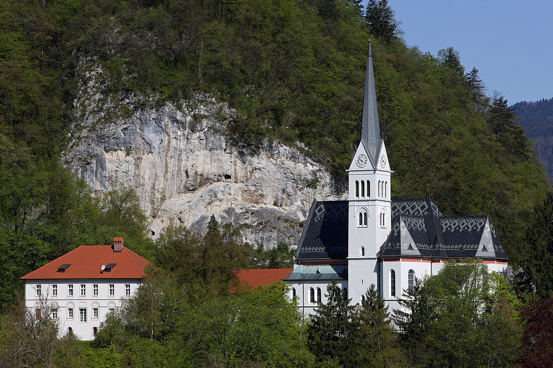 Bled, Church of St Martin, Slovenia