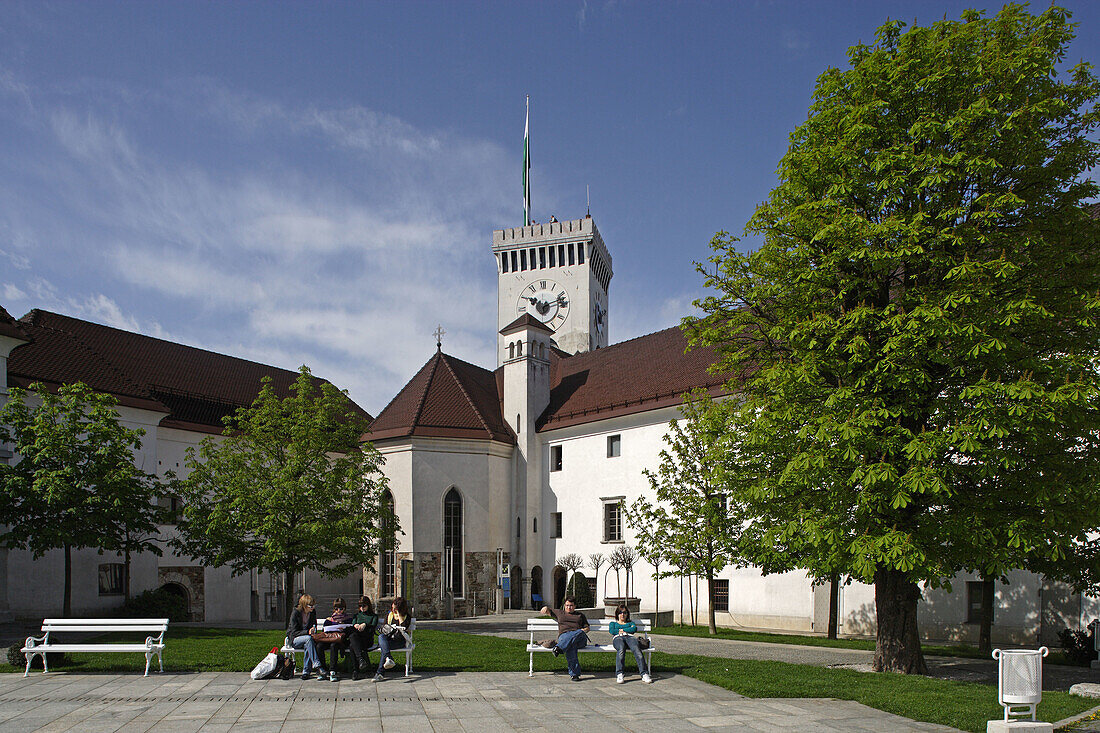 Ljubljana, Castle, Slovenia