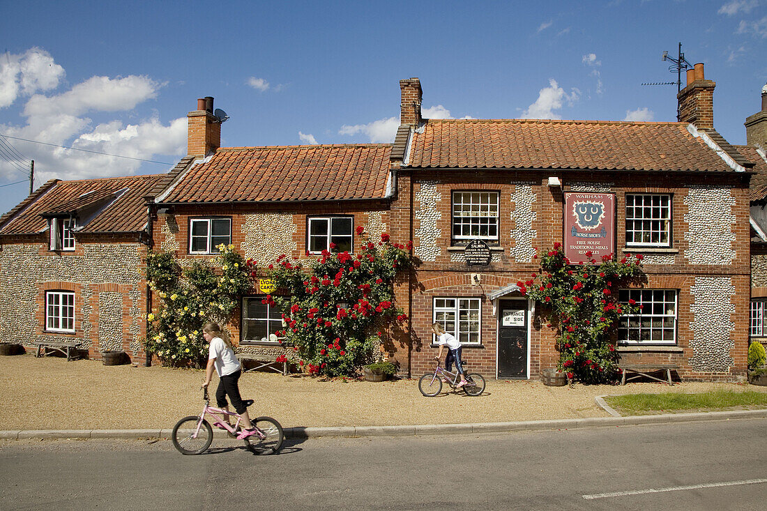 Village Pub Wareham North Norfolk June