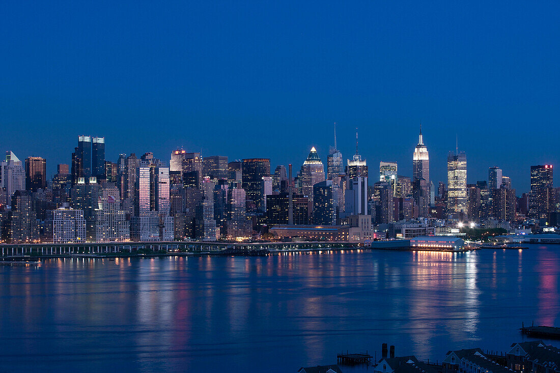 Midtown skyline  Manhattan  New york  USA