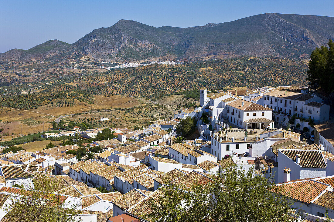 Zahara de la Sierra, Sierra de Grazalema Natural Park. Cadiz province, Andalucia, Spain