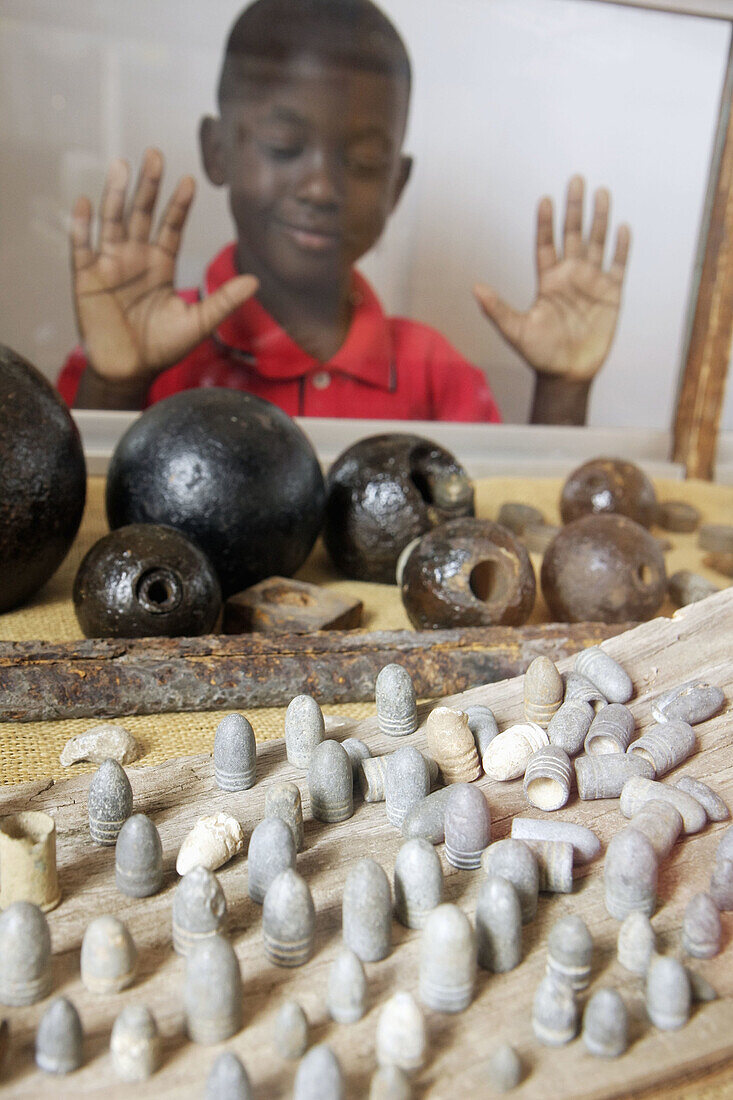 Alabama, Selma, Vaughan-Smitherman Museum, 1847, Confederate hospital, county courthouse, Presbyterian school, Vaughan Hospital, Civil War bullets, ammunition, Black, boy, student