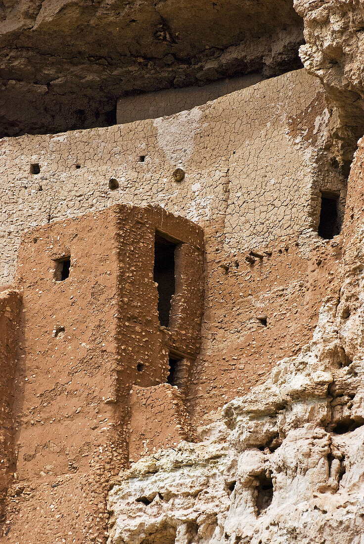 Cliff dwelling, Montezuma Castle National Monument, Camp Verde, Arizona USA