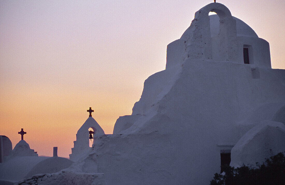 Church of Panagia Paraportiani, Mykonos. Cyclades, Greece