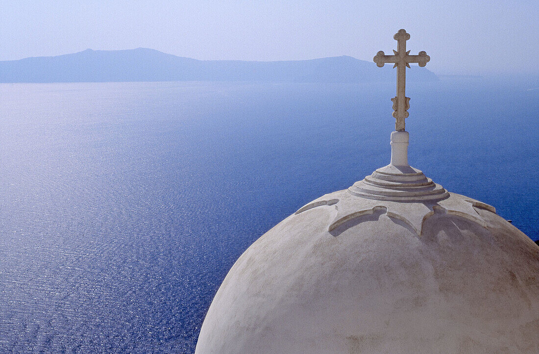 Fira, Santorini. Cyclades, Greece