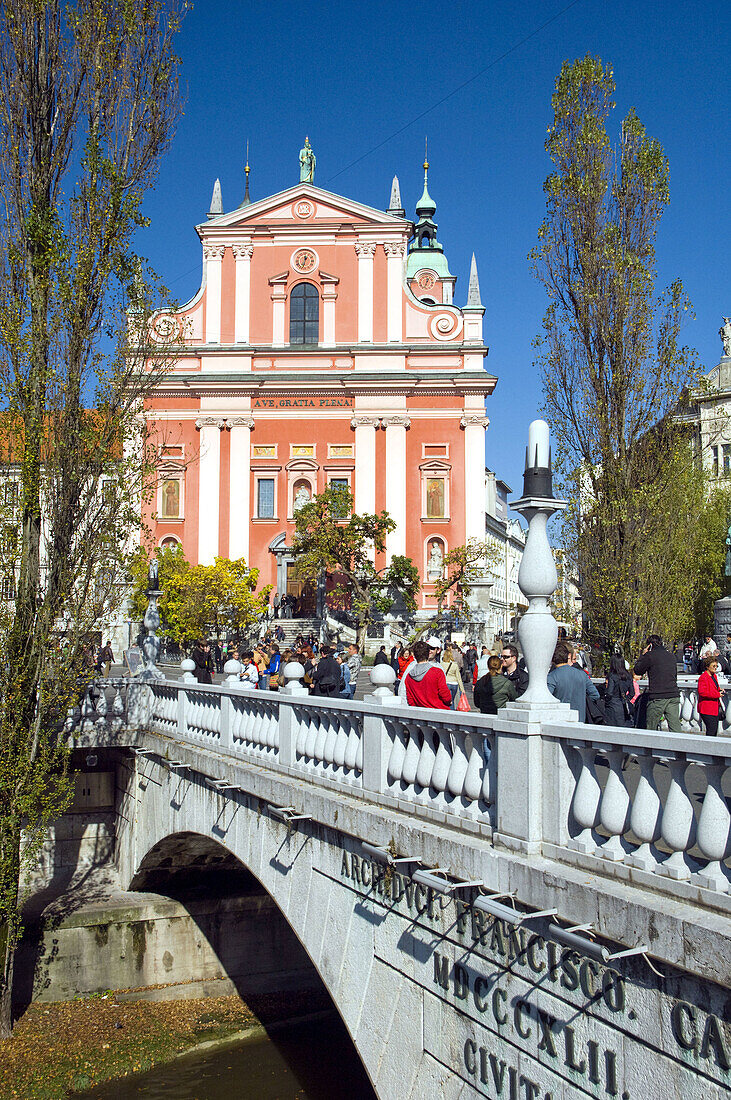 Ljubljana canals and bridges