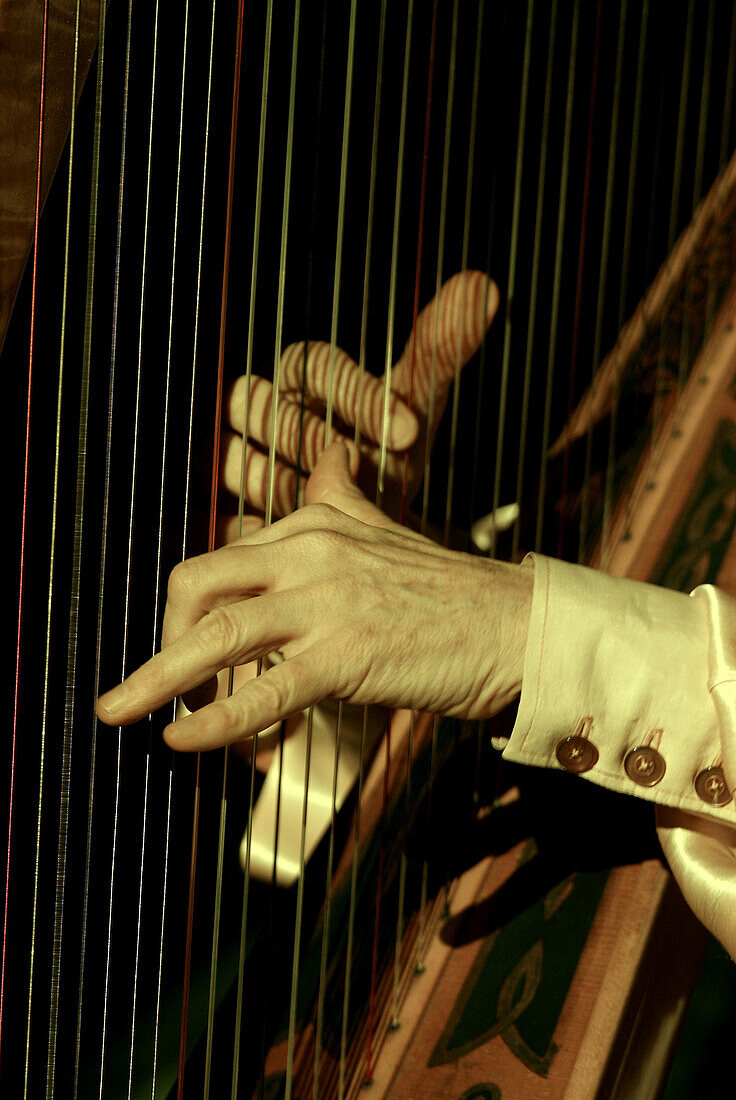 Music with Harp.