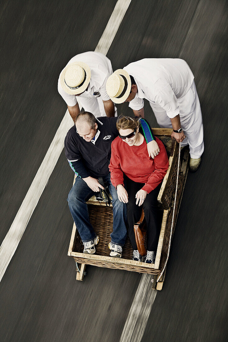 The toboggan run near Monte in Terreiro da Luta, Funcahl, Ilha daMadeira, Portugal