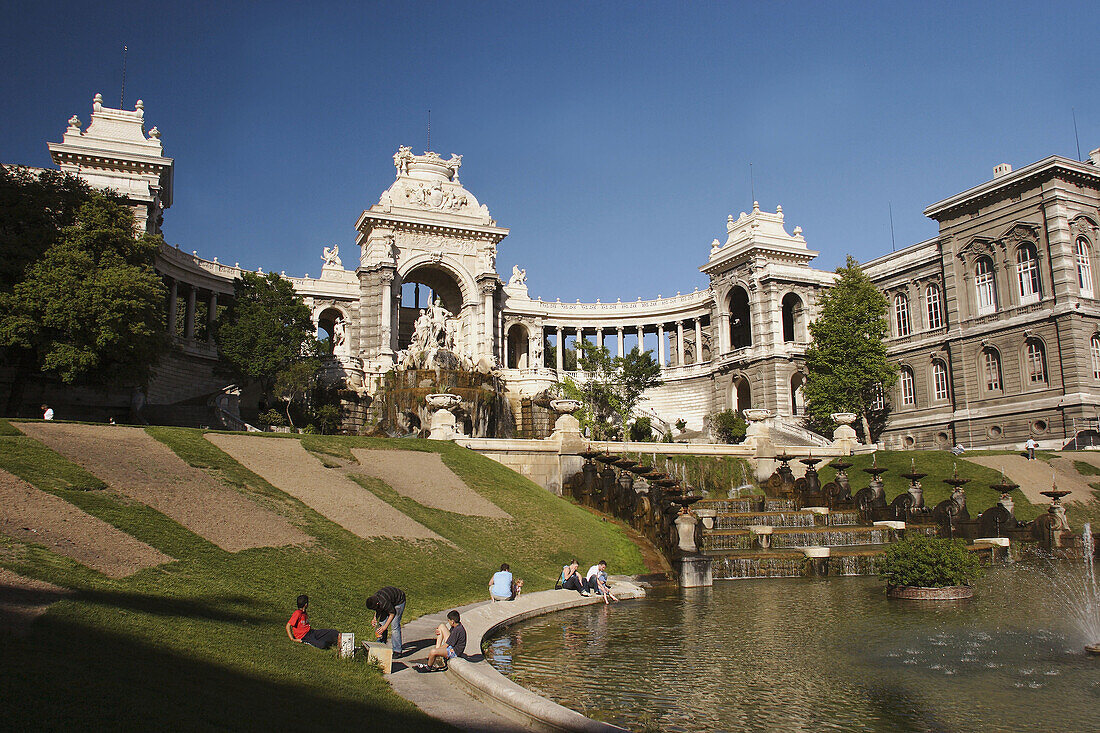 French. Provence. Marseille. Longchamp Palace.