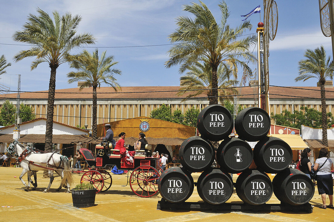 Feria de Jerez. Cadiz province, Andalucia, Spain