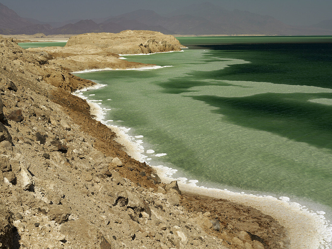 Lake Assal. Djibuti