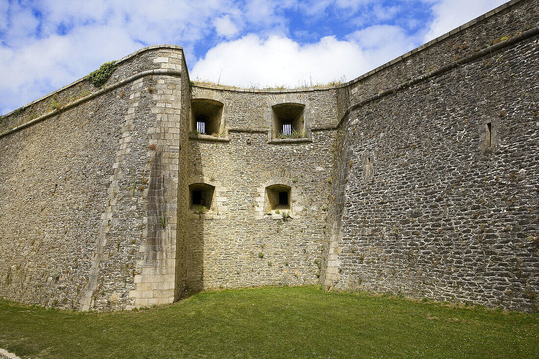 Brittany; Belle Ile island, Le Palais :  Vauban Citadel