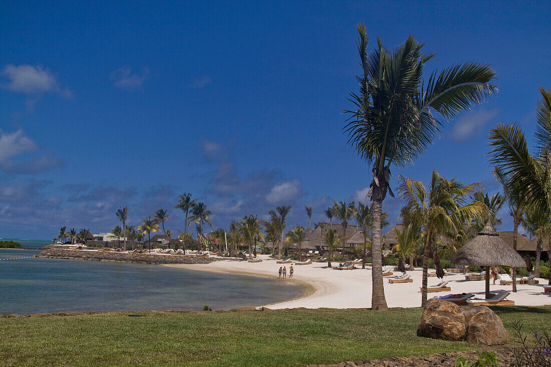 Strand des Hotel Vier Jahreszeiten, 4 Seasons, Anahita, Mauritius, Afrika