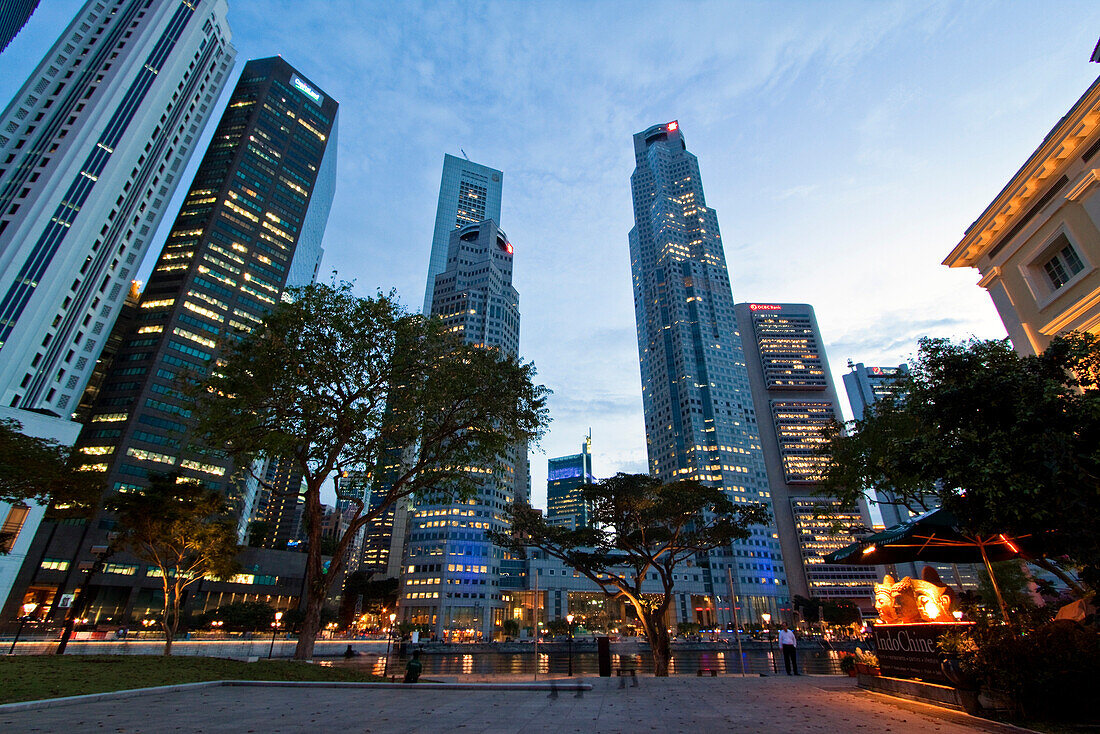 Asia singapur skyline panorama