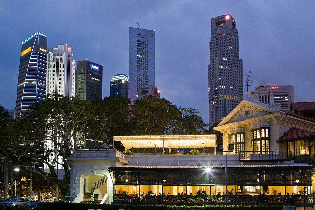 Skyline von Singapur, Asien