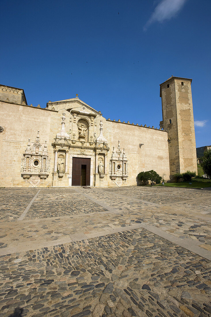 Cistercian monastery of Santa Maria de Poblet. Conca de Barbera, Tarragona province, Catalonia, Spain