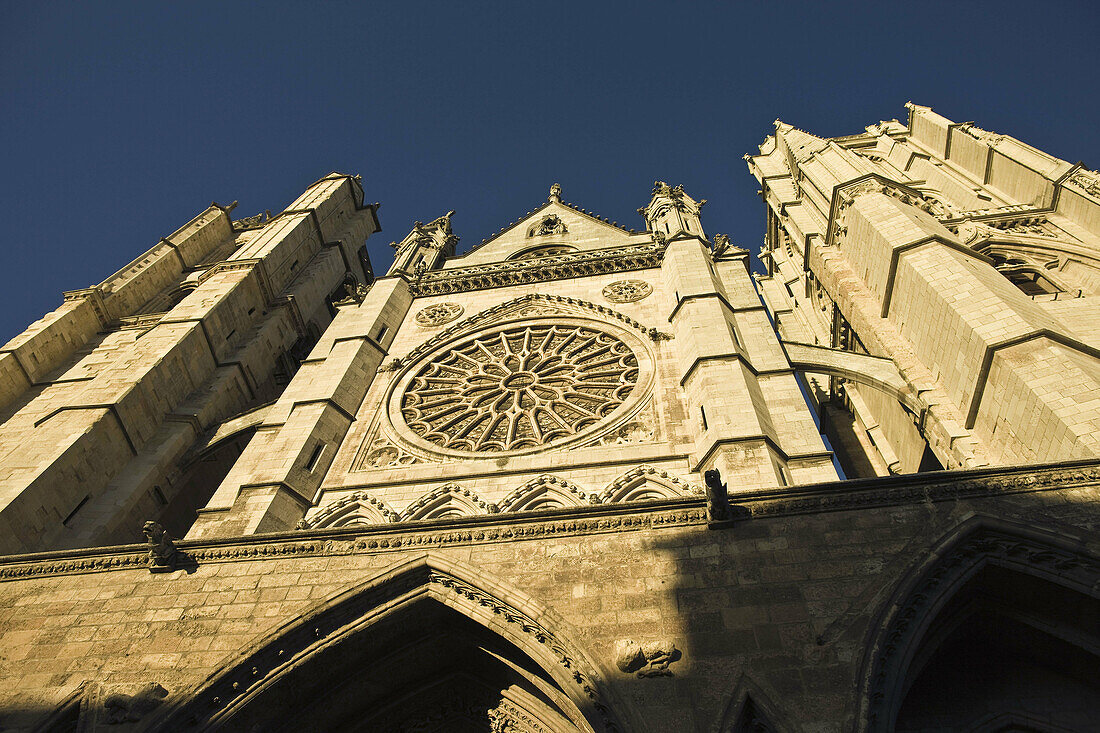 Gothic cathedral. León. Spain