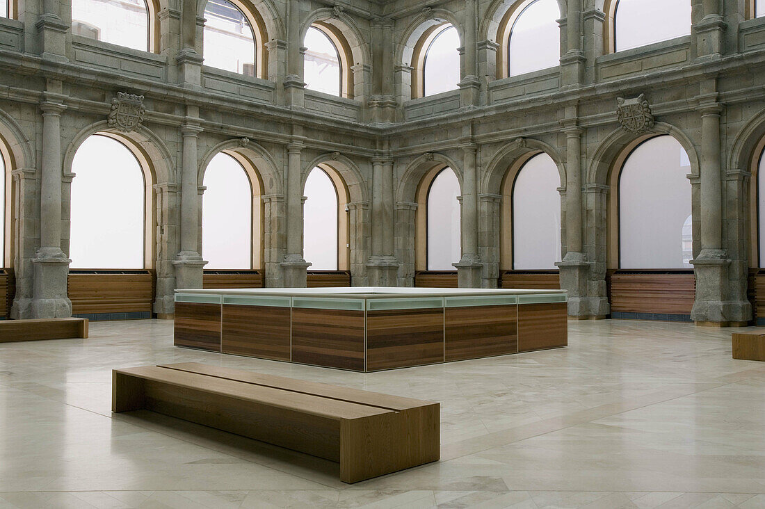 Spain. Madrid. Prado museum. Prado extension. Rafael Moneo architect