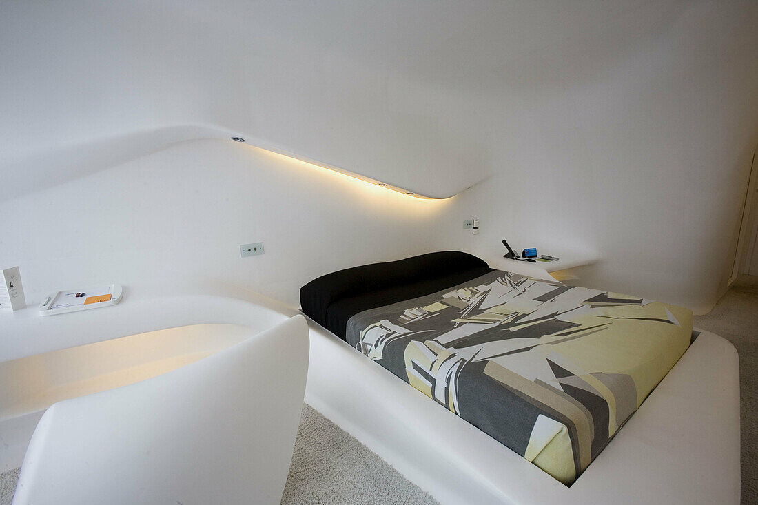 Spain. Madrid. Hotel Puerta de America. First Floor: Zaha Hadid architect