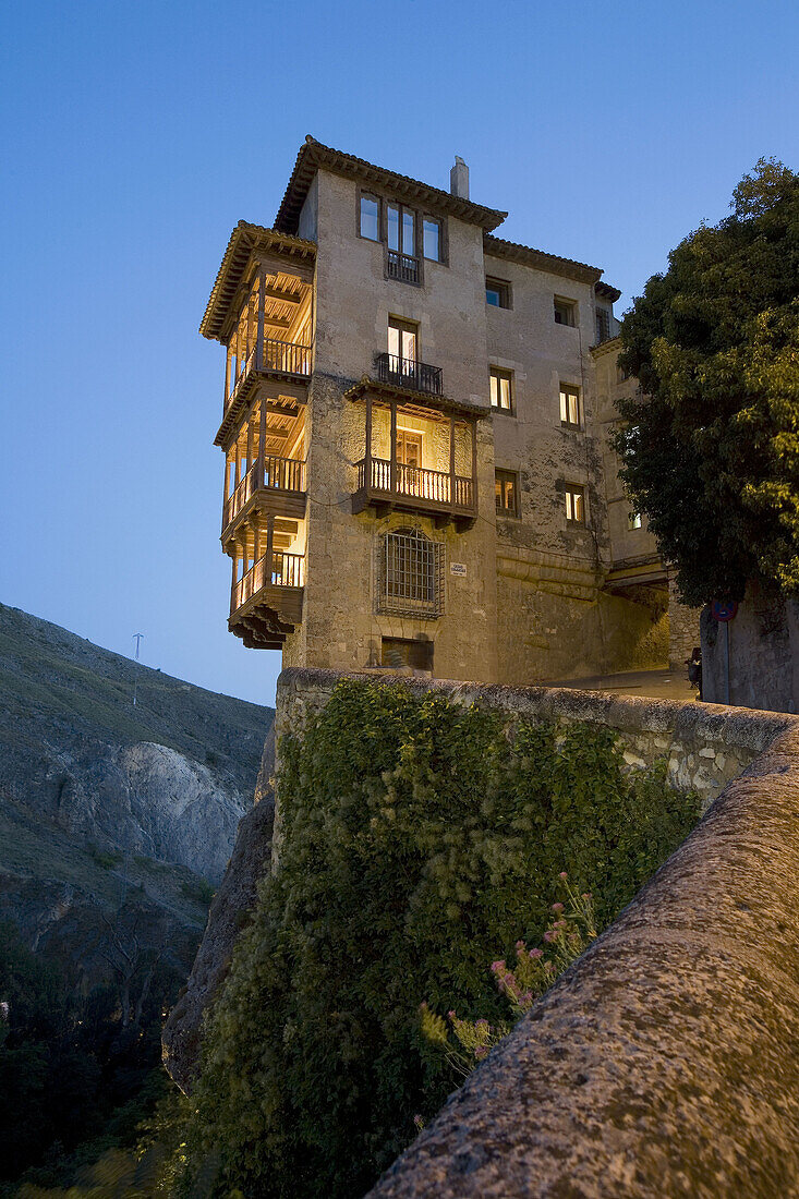 Hanging houses, Cuenca. Castilla-La Mancha, Spain