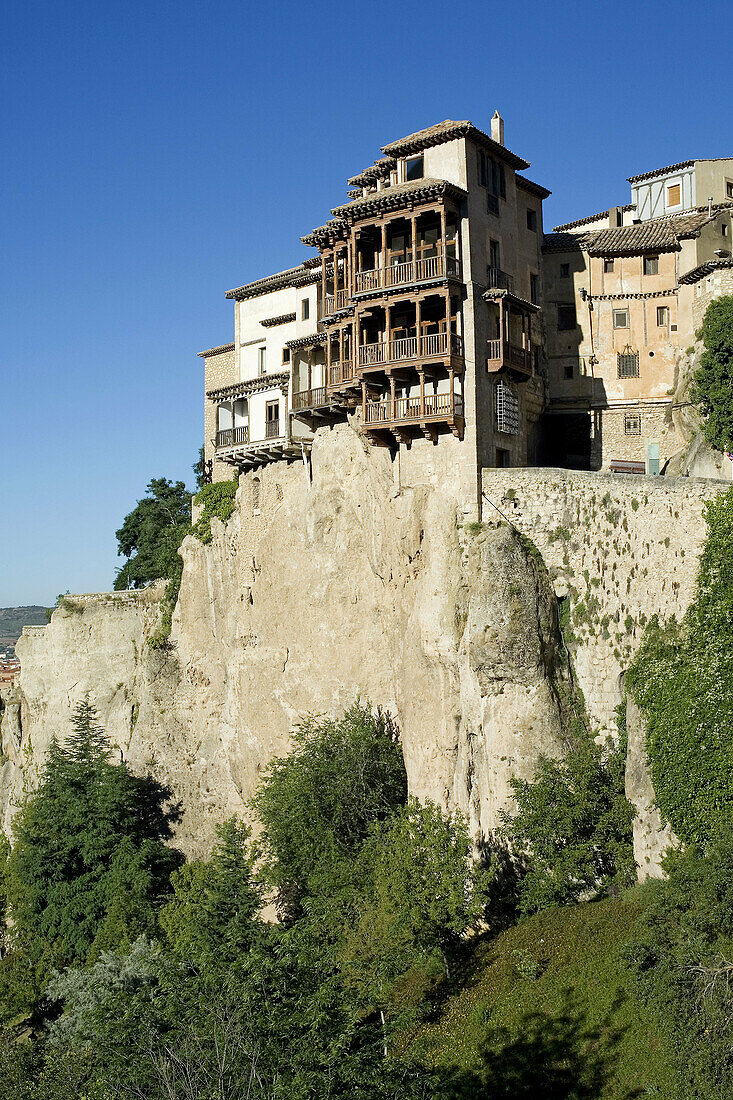 Hanging houses, Cuenca. Castilla-La Mancha, Spain