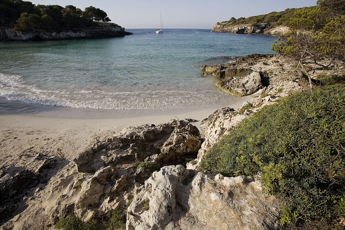 Cala Macarella. Minorca, Balearic Islands, Spain