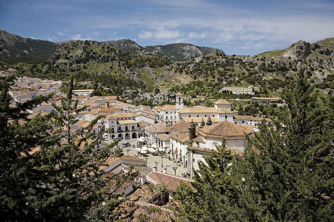 Grazalema. Pueblos Blancos (white towns), Cadiz province, Andalucia, Spain