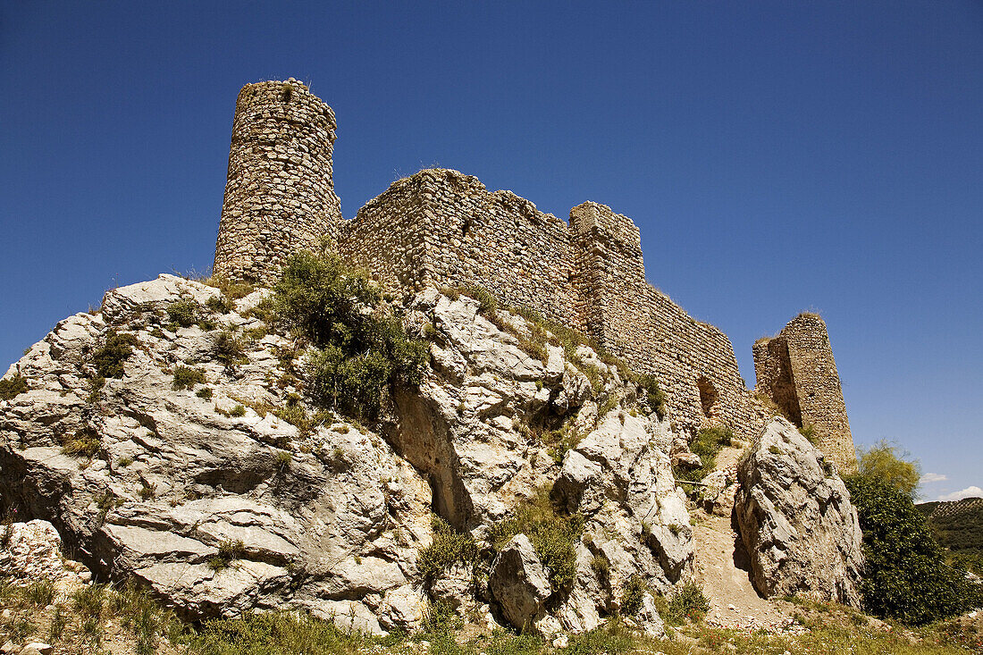 Castle, Carcabuey. Cordoba province, Andalucia, Spain