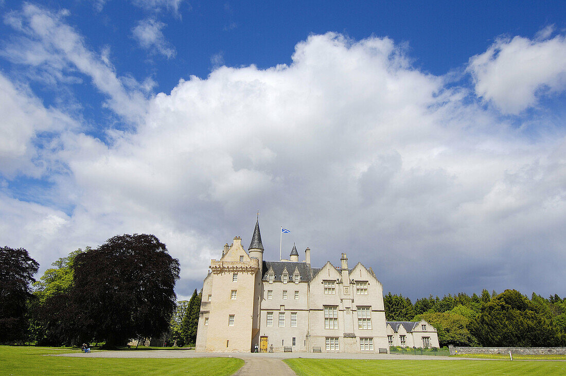 Brodie Castle. Moray, Grampian region, Scotland, UK